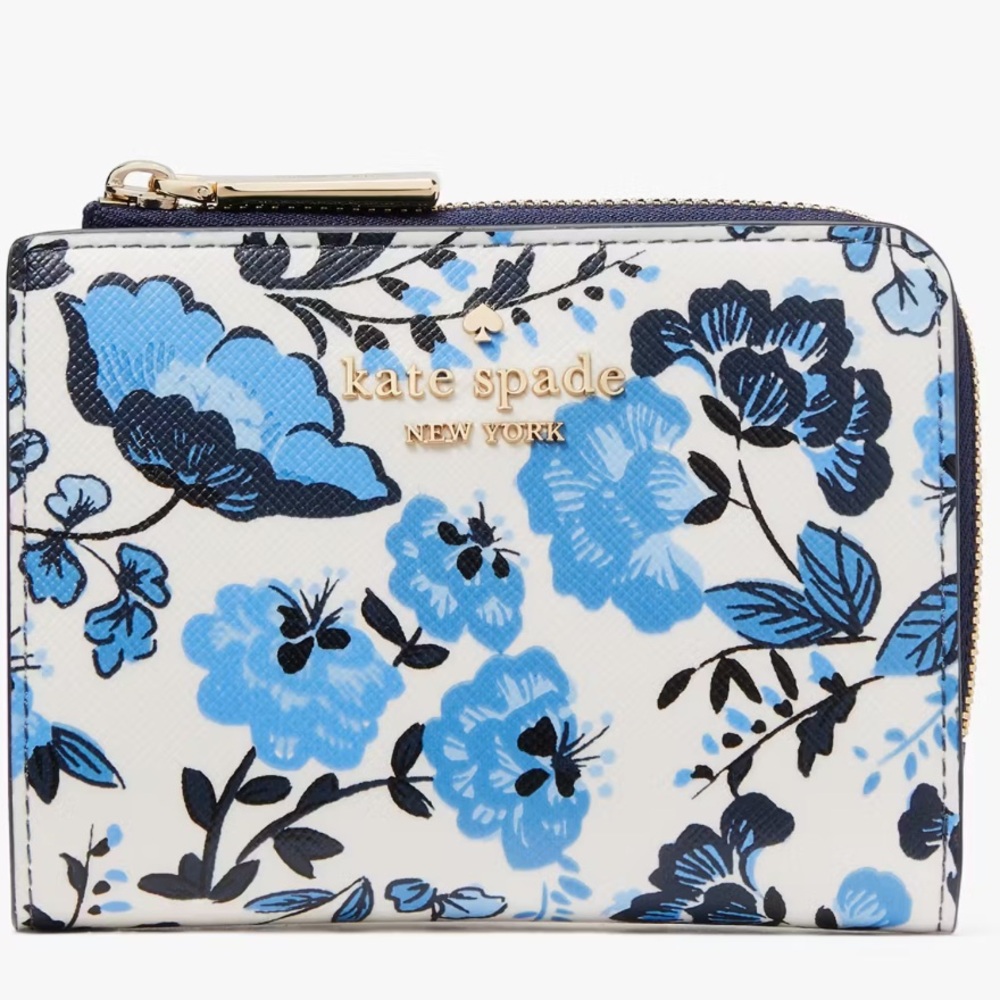Madison Vase Floral Small L Zip Wallet